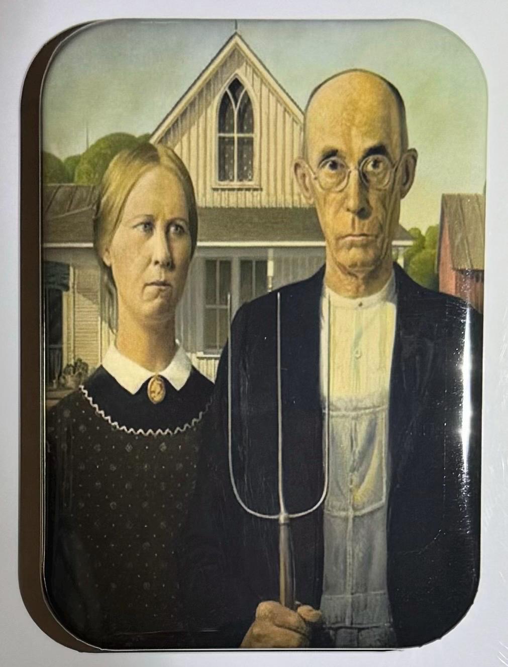 Masterpiece Magnets, Mona Lisa, American gothic, the scream, art magnets, fridge magnets, art, art magnet, masterpiece,
