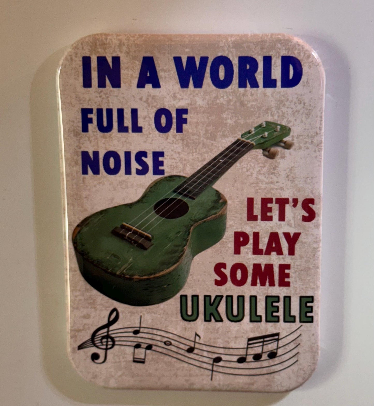 Ukulele magnet